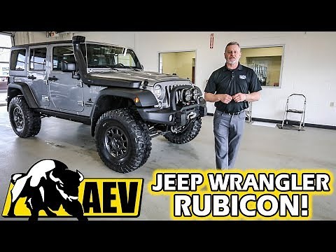 Jeep Wrangler Rubicon AEV - American Expedition Vehicles Exterior & Interior Walkaround