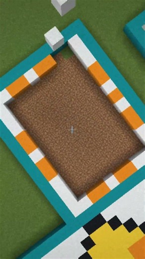 Art 😱 😱 Wait for the Perfect Drop… 😱 #Minecraft #Satisfying