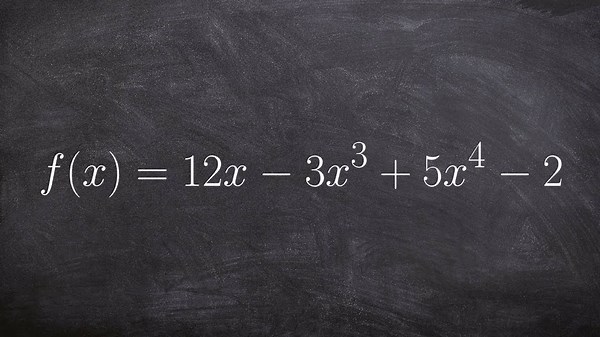 Writing a polynomial in standard form so you can determine the end behavior