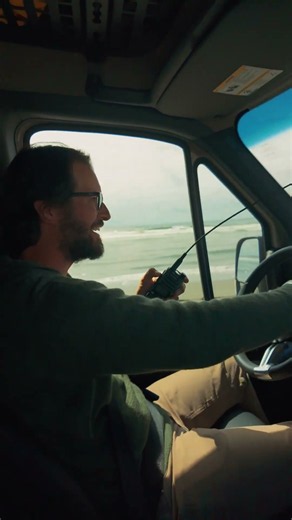 Ford Transit STUCK — Otzi Adapt-Sport 170 AWD Sprinter Drives Past on Soft Sand