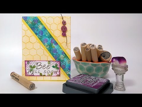 Recessed Panel Get Well Card Tutorial // Stamp School