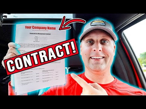 How WE Price SNOW REMOVAL! *100% TRANSPARENT PRICING*