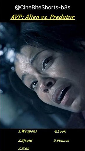 Woman Uses Predator Spear to Kill the Alien