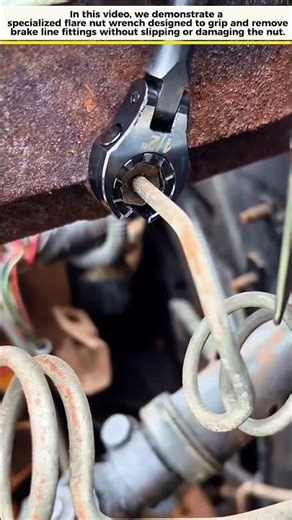 Smart Tool for Tight Spaces: Brake Line Removal Made Easy!