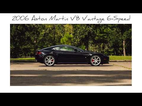 2006 Aston Martin V8 Vantage 6-Speed // Bring A Trailer Video Tour