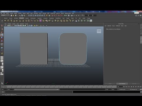 Maya tutorial : How to use the Bevel function in Maya