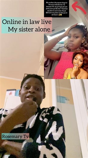 11 comments | Online in law leave my sister alone said Regina Daniel Sister | Rosemary TV | Facebook