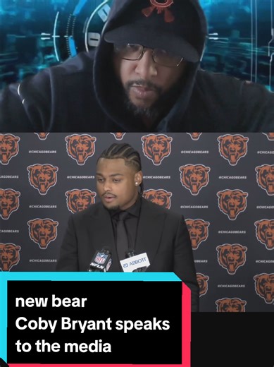 new bear coby Bryant speaks to the media | bear