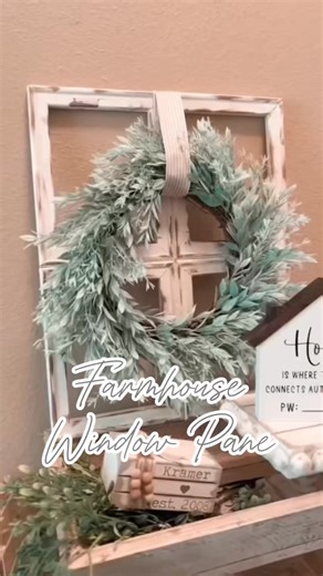 129K views · 1.2K reactions | Easy DIY Farmhouse Window Pane #diy #homedecor #craft | Barefoot & Freckled, LLC | Facebook