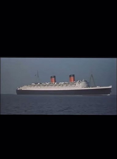 RMS Queen Elizabeth in the mouse that roared (1959)