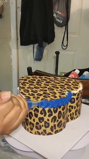 5.7K views · 91 reactions | 略 this turned out so cute #birthday #birthdaycake #cheetah #cheetahprint #cheetahprintcake #birthday #birthdaycake #cakesofinstagram #cakedecorating | Ta'Quala Anthony | Facebook