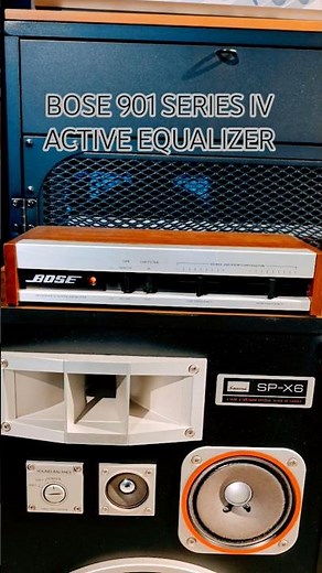 BOSE 901 SERIES IV ACTIVE EQUALIZER #shortvideo