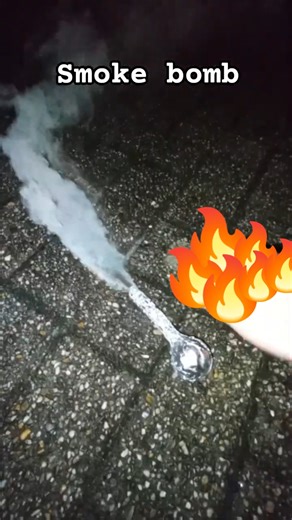 Smoke bomb (experiment) #diy