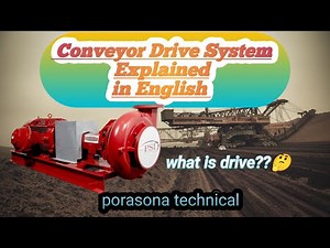 🚧 Belt Conveyor Drive System Explained | Full Working & Types in Simple Way #materialhandling