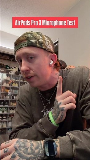 AirPods Pro 3 Microphone Test 🔥