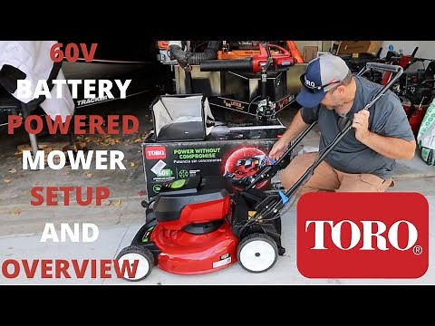 Toro 60V 21" Self Propelled Push Mower (21356) Unboxing, Setup, AND Overview