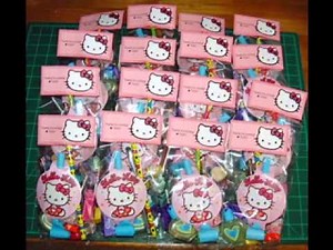 DIY Hello kitty birthday party decorating ideas