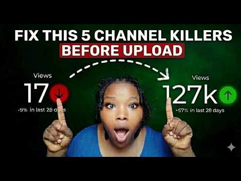 5 Big mistake new YouTubers till make! (FIX THEM TO GROW FAST)#SEO