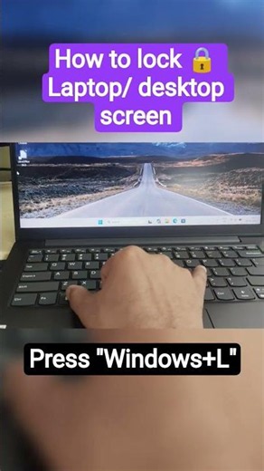 how to lock window screen #windows #windows11 #howto #screen #lock #desktop #tech