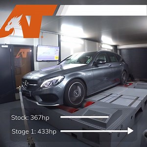 We recently had this 2016 Mercedes C43 AMG in for a Stage 1 ECU Remap 👀 Check out the awesome results that we achieved in this week's dyno run👇 #MercedesC43 #C43AMG #DynoRun | Avon Tuning