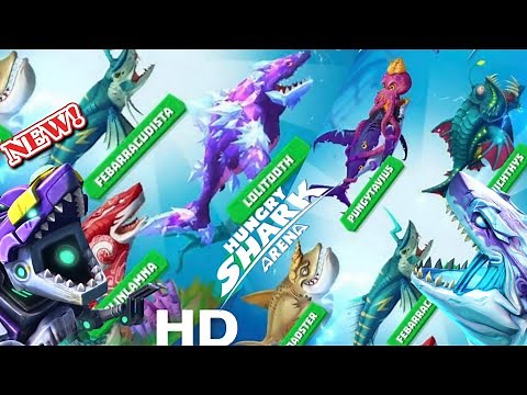 ALL NEW TRAILERS II Hungry Shark Arena