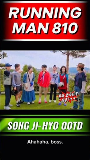 Song Ji-hyo’s OOTD Ep. 810