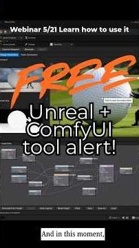 AI Camera Control + Link To Open Source ComfyUI into Unreal Engine