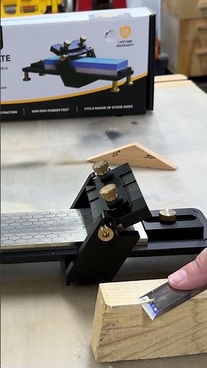 Chisel Sharpening with Sharpmate Jig #tools