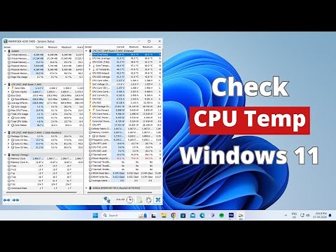 How to Check CPU Temperature in Windows 11 Laptop or PC