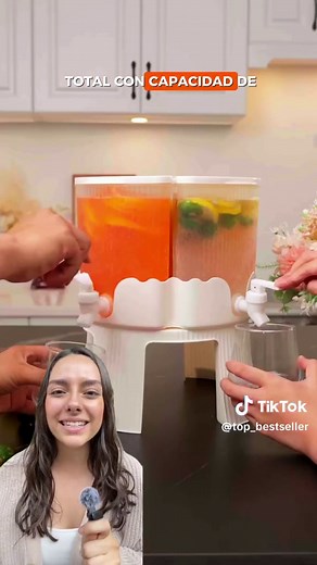 Dispensador de Bebidas Giratorio para Fiestas y Reuniones