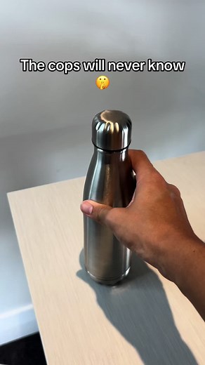 And you can hide so much more stuff in this 😭 #accessories #fyp #lifehack #waterbottlechallenge #college #shop #crimetok #biker #policechase #gangster