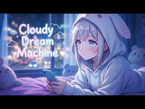Cloudy Dream Machine | Kawaii Chill Music for Study & Sleep | 1 Hour Loop
