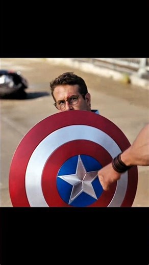 Dude vs Guy FUNNY Fight Scene!😂 | Captain America Shield | #shorts #youtube