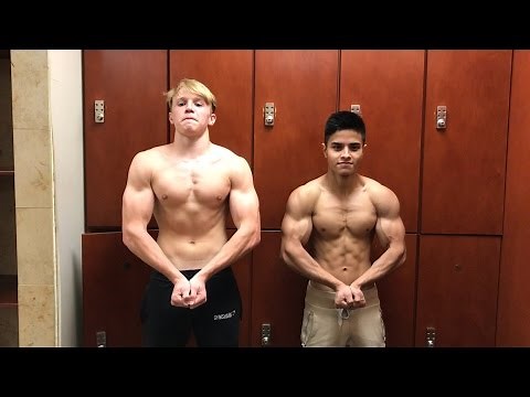 Flex Update With 16 Year Old Bodybuilder!!!