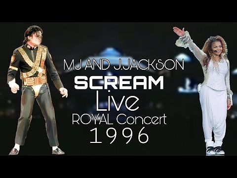 Michael Jackson - SCREAM - Live ROYAL Concert 1996 (ft. Janet Jackson)