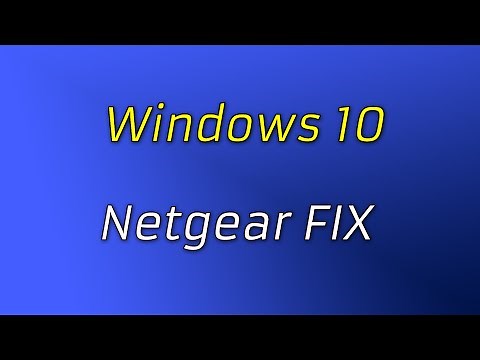 Windows 10 Wifi Netgear Adapter FIX