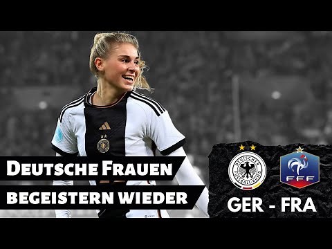 Deutschland vs. Frankreich | 07.10.2022 | Rudolf-Harbig-Stadion | Ganzes Spiel mit Vorbericht Frauen