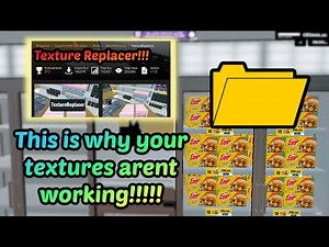 Supermarket Simulator - (Revision) Texture Replacer Mod FIXED