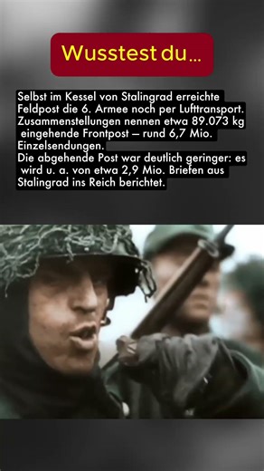Stalingrad: 89 Tonnen Feldpost im Kessel
