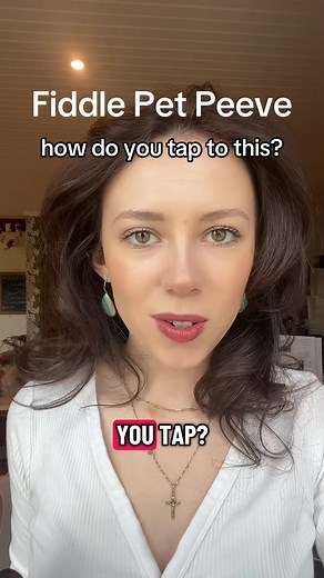 How do you hear it? I need to get this off my chest 😅🥴 even if you aren’t familiar with fiddle music like how would you feel it if you heard it, half or double? #fiddle #petpeeve #strathspey