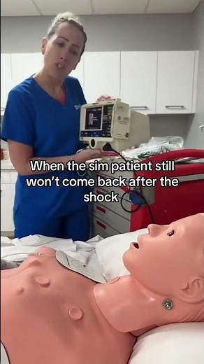 When the Sim Patient Just Won’t Come Back ⚡😂 | Funny Nursing Simulation