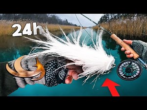 24 Hours of Fly Fishing for Northern Pike... 🐊 (1v1)