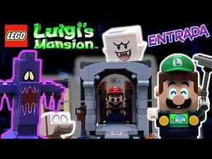 LEGO LUIGI´S MANSION - Set de la ENTRADA | Reseña (2022) LEGO MARIO - TOY SHOTS