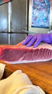 this is how market bluefin tuna is cut local flavor at its finest #bluefintuna #localfood #fishmarket | Chill Hub