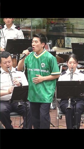 「 青と夏」 指揮：音楽隊長 1等陸尉 山田牧人 陸上自衛隊第１２音楽隊 木曜コンサート 新宿三井ビル #shorts