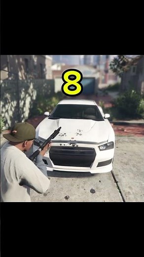 Car vs Shotgun... Who Wins? 💥 #gta #gaming