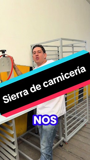 Sierra de Carnicería de Acero Inoxidable 110V