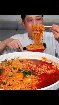 Unlimited Spicy Hot Ramen Mukbang Fast Eating Challenge | Trendy Lifestyle Growth Star