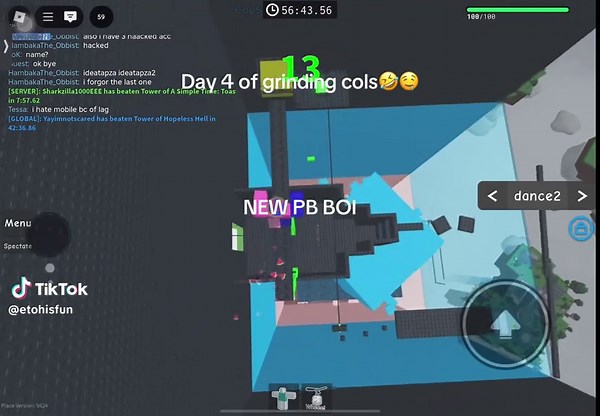 New PB in Cols - Day 4 Grinding