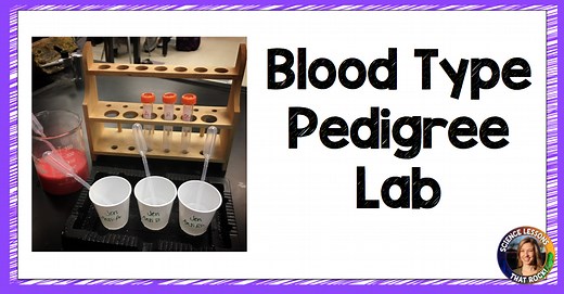 Blood Type Pedigree Lab - Science Lessons That Rock